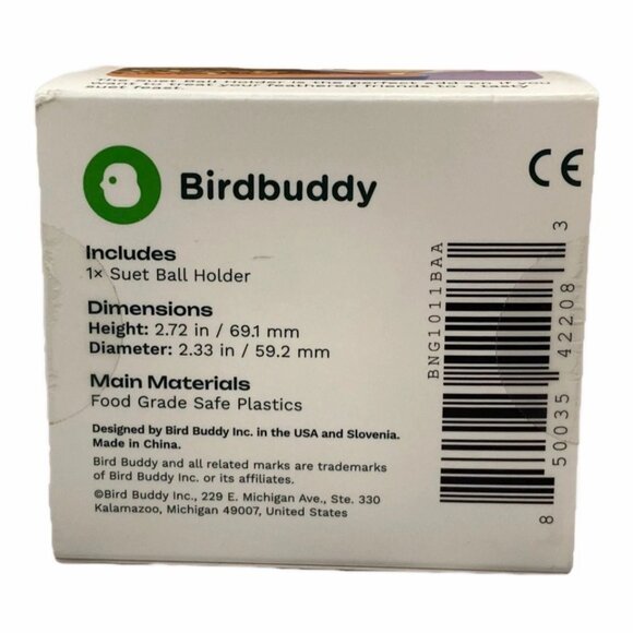 BIRD BUDDY Original Suet Ball Holder for Bird Feeders New - Picture 7 of 7